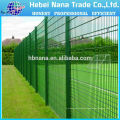 Green wire mesh fence and PVC wire mesh fence